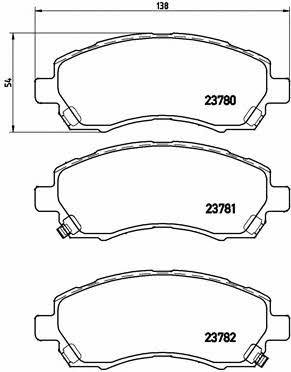 Купить Brembo P 78 009 по низкой цене в Украине!
