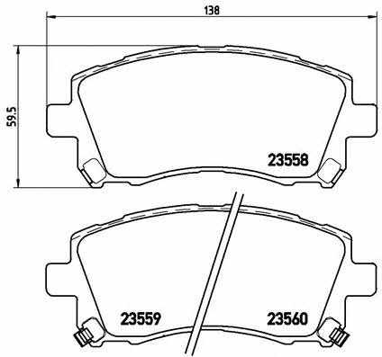 Купить Brembo P 78 010 по низкой цене в Украине!