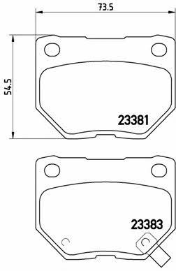 Купить Brembo P 78 016 по низкой цене в Украине!