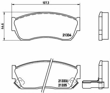 Купить Brembo P 79 005 по низкой цене в Украине!