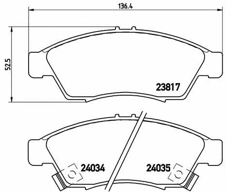 Купить Brembo P 79 014 по низкой цене в Украине!