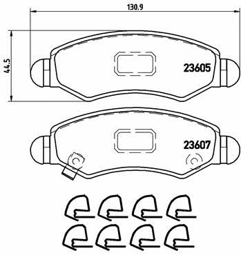 Купить Brembo P 79 015 по низкой цене в Украине!