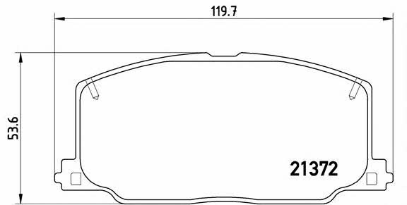 Купить Brembo P 83 016 по низкой цене в Украине!