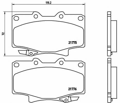 Купить Brembo P 83 025 по низкой цене в Украине!