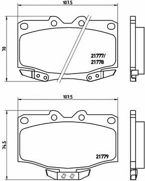 Купить Brembo P 83 026 по низкой цене в Украине!