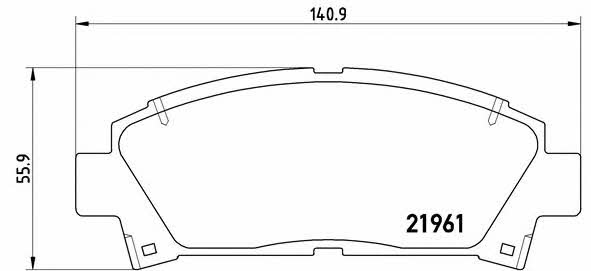 Купить Brembo P 83 028 по низкой цене в Украине!