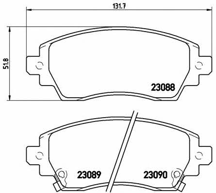 Купить Brembo P 83 042 по низкой цене в Украине!