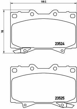Купить Brembo P 83 048 по низкой цене в Украине!