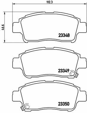 Купить Brembo P 83 050 по низкой цене в Украине!