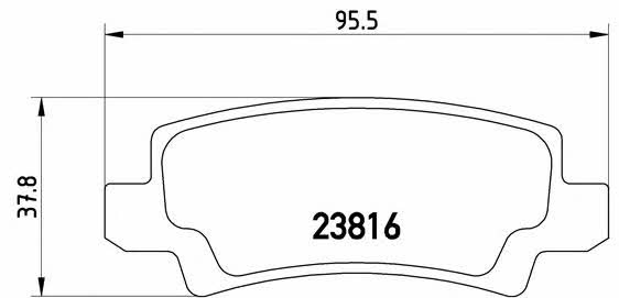 Купить Brembo P 83 065 по низкой цене в Украине!