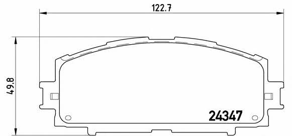 Купить Brembo P 83 086 по низкой цене в Украине!