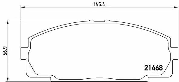 Купить Brembo P 83 092 по низкой цене в Украине!