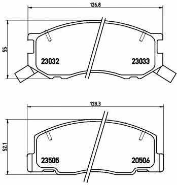 Купить Brembo P 83 093 по низкой цене в Украине!