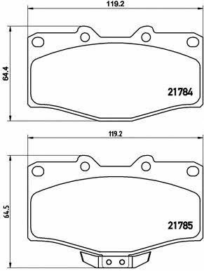 Купить Brembo P 83 095 по низкой цене в Украине!