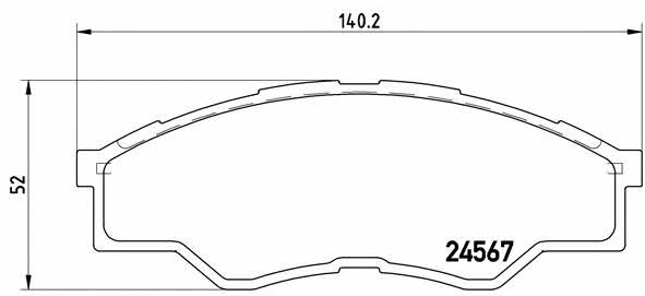 Купить Brembo P 83 096 по низкой цене в Украине!