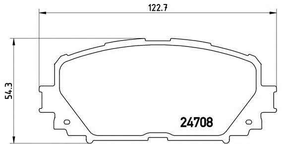 Купить Brembo P 83 101 по низкой цене в Украине!