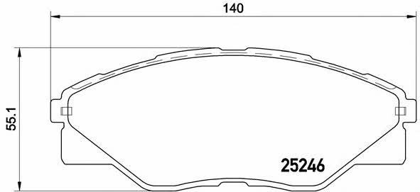 Купить Brembo P 83 137 по низкой цене в Украине!