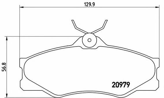 Купить Brembo P 85 008 по низкой цене в Украине!