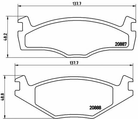 Купить Brembo P 85 012 по низкой цене в Украине!