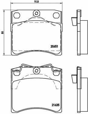 Купить Brembo P 85 027 по низкой цене в Украине!
