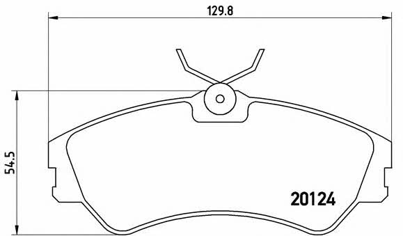 Купить Brembo P 85 028 по низкой цене в Украине!