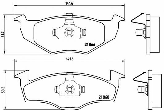 Купить Brembo P 85 031 по низкой цене в Украине!