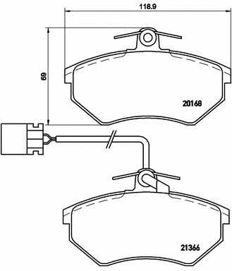 Купить Brembo P 85 034 по низкой цене в Украине!