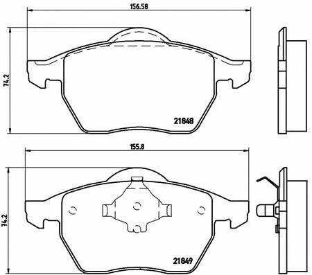 Купить Brembo P 85 039 по низкой цене в Украине!