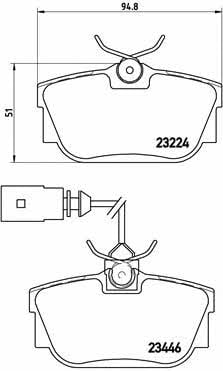 Купить Brembo P 85 046 по низкой цене в Украине!