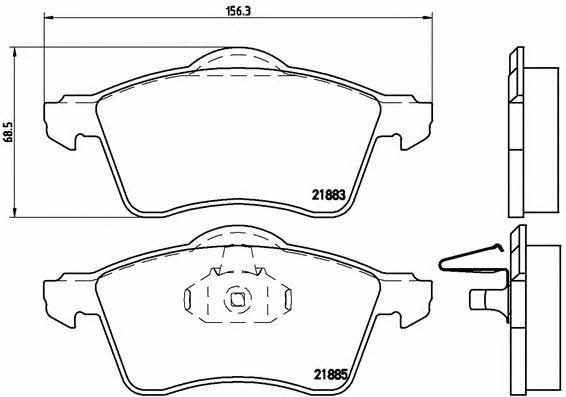 Купить Brembo P 85 047 по низкой цене в Украине!