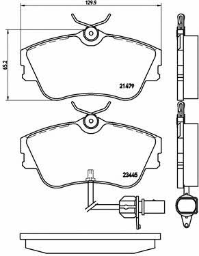 Купить Brembo P 85 050 по низкой цене в Украине!