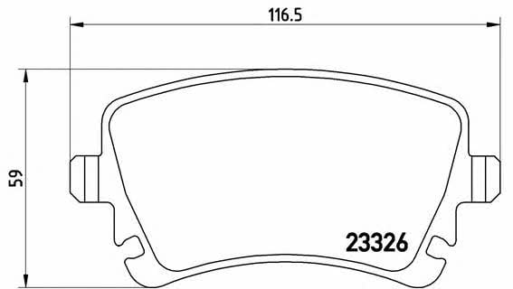 Купить Brembo P 85 064 по низкой цене в Украине!