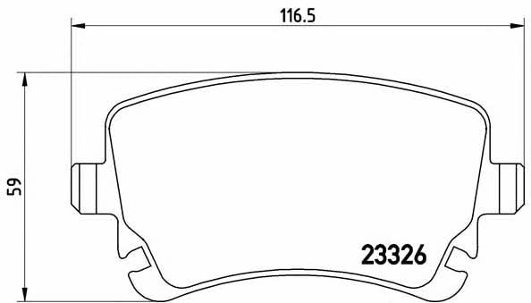 Купить Brembo P 85 076 по низкой цене в Украине!