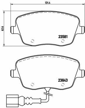 Купить Brembo P 85 077 по низкой цене в Украине!