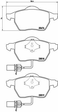 Купить Brembo P85085 – отличная цена на EXIST.UA!