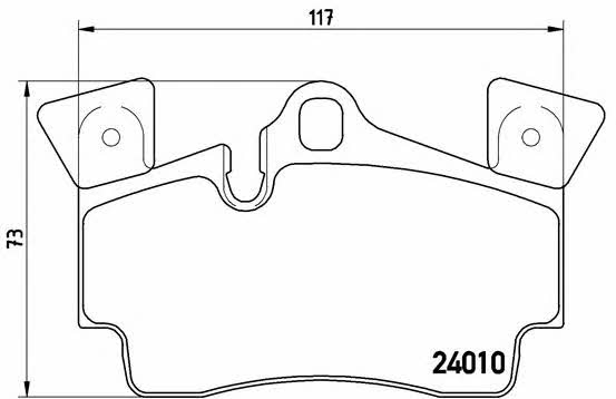 Купить Brembo P 85 088 по низкой цене в Украине!