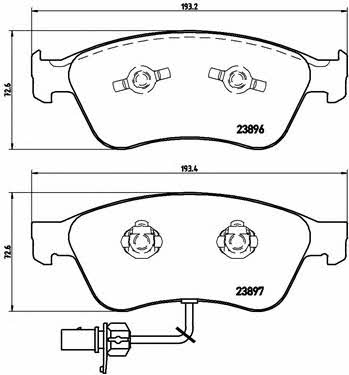 Купить Brembo P 85 102 по низкой цене в Украине!