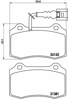 Купить Brembo P 85 104 по низкой цене в Украине!