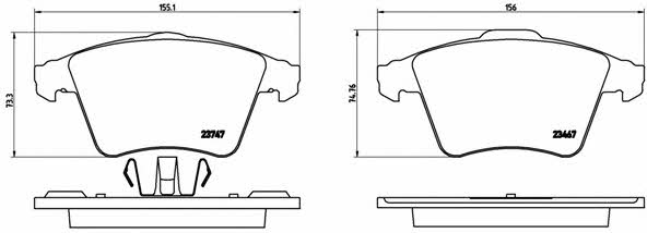 Купить Brembo P 85 106 по низкой цене в Украине!