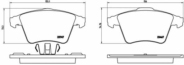 Купить Brembo P 85 107 по низкой цене в Украине!