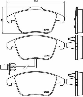 Купить Brembo P 85 113 по низкой цене в Украине!