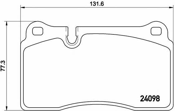 Купить Brembo P 85 116 по низкой цене в Украине!