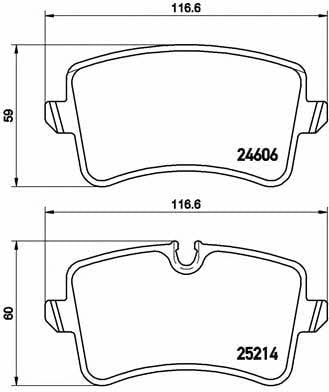 Купить Brembo P 85 119 по низкой цене в Украине!