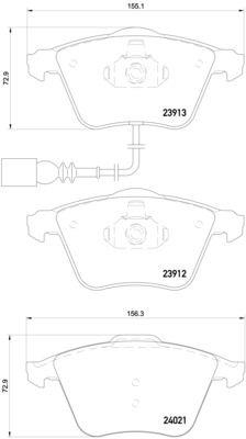 Купить Brembo P 85 129 по низкой цене в Украине!