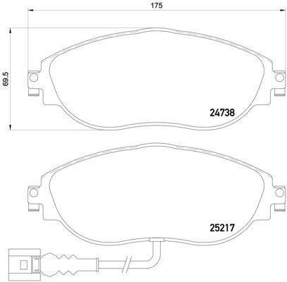 Купить Brembo P 85 131 по низкой цене в Украине!