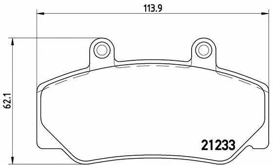 Купить Brembo P 86 006 по низкой цене в Украине!