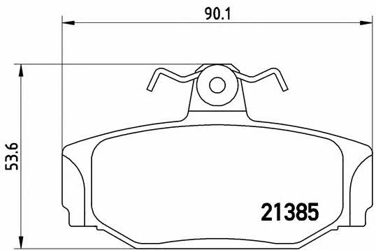 Купить Brembo P 86 009 по низкой цене в Украине!