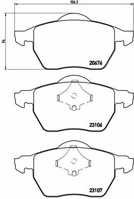 Купить Brembo P 86 015 по низкой цене в Украине!