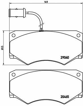 Купить Brembo P A6 005 по низкой цене в Украине!