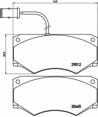 Купить Brembo P A6 013 по низкой цене в Украине!